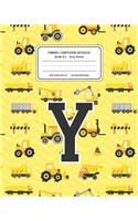 Primary Composition Notebook Grades K-2 Story Journal Y