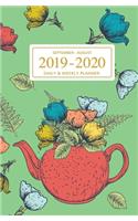 September - August 2019 To 2020 Daily - Weekly Planner