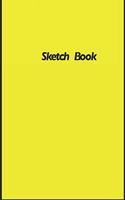 Sketchbook: Blank Page Creative Drawing and Practice Writing Sketch Note book.