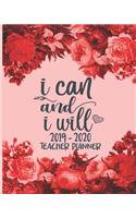 2019 - 2020 Teacher Planner - I Can and I Will