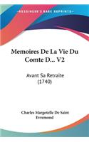 Memoires De La Vie Du Comte D... V2