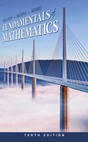 Bundle: Fundamentals of Mathematics, 10th + Webassign Printed Access Card for Van Dyke/Rogers/Adams' Fundamentals of Mathematics, Single-Term