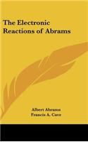 Electronic Reactions of Abrams