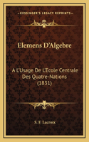 Elemens D'Algebre