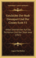 Geschichte Der Stadt Davenport Und Der County Scott V1