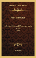 Class Instruction