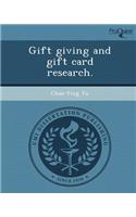 Gift Giving and Gift Card Research