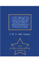 Chart History of the Civil War, 1861-1865