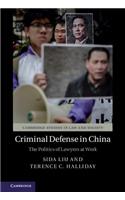 Criminal Defense in China