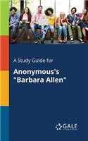 Study Guide for Anonymous's 