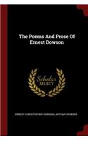 The Poems And Prose Of Ernest Dowson