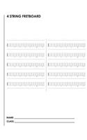 4 String Fretboard