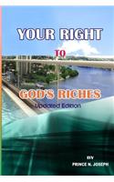 Your Right to God's Riches