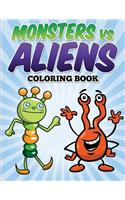 Monsters vs Aliens Coloring Book