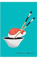 Japanese Seafood Workbook of Affirmations Japanese Seafood Workbook of Affirmations: Bullet Journal, Food Diary, Recipe Notebook, Planner, To Do List, Scrapbook, Academic Notepad