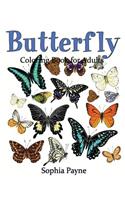 Butterfly Coloring Book for Adults