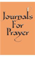 Journals For Prayer: Blank Journal Notebook To Write In