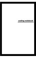 Coding notebook