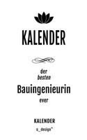 Kalender für Bauingenieure / Bauingenieur / Bauingenieurin