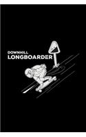Downhill longboarder