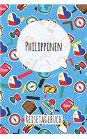 Philippinen Reisetagebuch: A5 Reise Journal I Notizbuch I Urlaubs Planer I Road trip Planer I Travel notebook I 6X9 Pocket journal I Geschenk für Backpacker