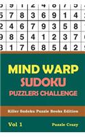 Mind Warp Sudoku Puzzlers Challenge Vol 1