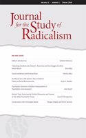 Journal for the Study of Radicalism 13, No. 1