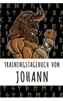 Trainingstagebuch von Johann