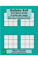 Sudoku 9x9 - 424 Blank Grids