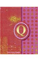 2020-2024 5 Year Monthly Planner: Initial Monogram Letter Q 60 Months Calendar, 5 Year Agenda Schedule Organizer, Logbook and Personalized Journal