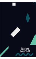 Bullet Journal: Minimal Design Bullet Journal - 120-Page 1/2 Inch Dot Grid Minimal Pattern Notebook - 6 X 9 Perfect Bound Paperback