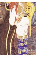 Gustav Klimt Notebook: Beethoven Frieze Journal - 100-Page Lined Art Notebook - 6 X 9 Journal Notebook (Art Masterpieces)