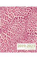 2019-2023 Five Year Planner- Pink Leopard: 60 Months Planner and Calendar, Monthly Calendar Planner, Agenda Planner and Schedule Organizer, Journal Planner and Logbook, Appointment Notebook, 