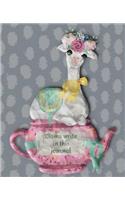 Llama Write in This Journal: 7.5x9.25 100 Lined Journal Pages for Your Diary