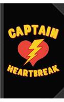 Captain Heartbreak Journal Notebook
