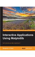 Interactive Applications Using Matplotlib