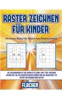 Die besten Bücher für Kinder zum Zeichnen lernen (Raster zeichnen für Kinder - Flächen): Dieses Buch bringt Kindern bei, wie man Comic-Tiere mit Hilfe von Rastern zeichnet(6 Die Besten Bücher Für Kinder Zum Zeichnen Lernen)