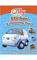 Olly's Sticker & Colouring Book