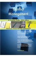 Conflict Management A Complete Guide - 2020 Edition