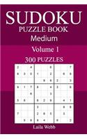 300 Medium Sudoku Puzzle Book