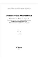 Pommersches Wörterbuch. Band II, 9. Lieferung