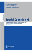Spatial Cognition XI