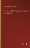 Armee und die Revolution in Frankreich von 1789-1793
