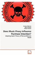 Does Music Piracy Influence Purchase Intention?