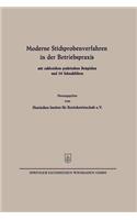 Moderne Stichprobenverfahren in Der Betriebspraxis
