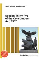 Section Thirty-Five of the Constitution Act, 1982