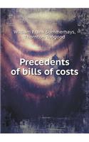 Precedents of bills of costs