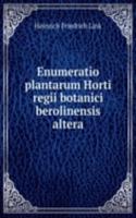 Enumeratio plantarum Horti regii botanici berolinensis altera