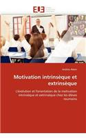 Motivation Intrinsèque Et Extrinsèque