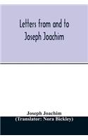 Letters from and to Joseph Joachim